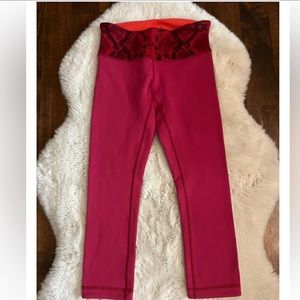 Reversible Lululemon Capris